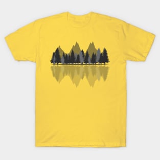 MOUNTAIN FOREST || NATURE ILLUSTRATION T-Shirt